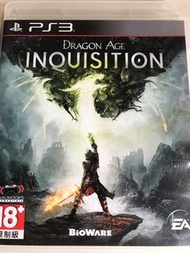 [二手] PS3遊戲碟 Dragon Age Inquisition
