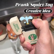 Funny Prank Toy Water Squirting Lighter Squirt Toy Lighter Water Spray Party Trick Props Don't Smoki