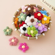 [Ready Stock] 1pc Crochet puff flower