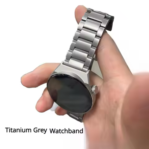 Offical Titanium Grey Strap for Huawei Watch GT3 /3pro Titanium 22mm Watchband for Huawei GT3/3 Pro/