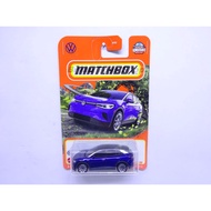 Matchbox Volkswagen EV 4 biru