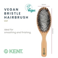 KENT V07 Vegan Hair Brush แปรงวีแกนขนาดใหญ่ ขนนุ่มเหมือนขนหมู บำรุงผมให้เรียบลื่น เงางามเป็นธรรมชาติ