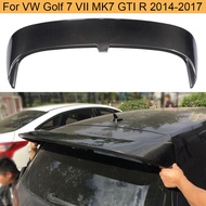 Carbon Fiber Rear Spoiler For Volkswagen VW Golf 7 VII MK7 GTI R 2014-2017 Roof Spoiler Wing Non for