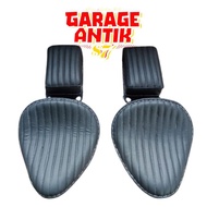 Jok double set custom Jok motor Custom set depan belakang Honda Yamaha Suzuki