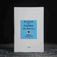「Perfume」Acqua di Parma Blue Mediterraneo - Mirto di Panarea Fragrance Sample Tester 2ml