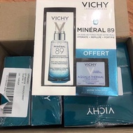 Vichy Mineral 89 Serum Set Free Aqualia Thermal Cream 15ml