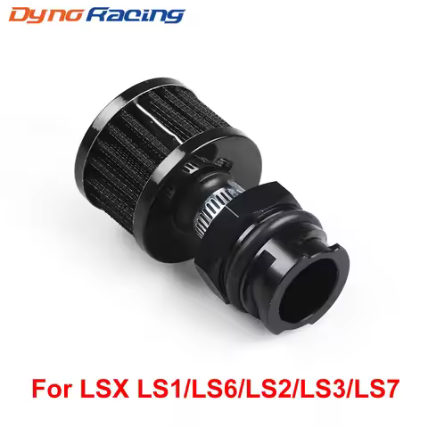 Billet Valve Cover Oil Cap Breather Fitting With Filter for LSX LS1 LS6 LS2 LS3 LS7