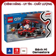 [Genuine] F1 Car Maintenance Station Model - LEGO CITY 60443 Luxury Decor assembly set
