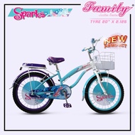 SEPEDA MINI ANAK CEWEK 20" FAMILY SPARKS