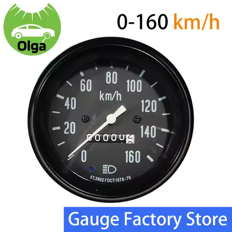 100mm For KAMAZ Zil Gil ЗИЛ new odometer 67.3802 olga gauges 0-160/Mile Speedometer 67-3802010