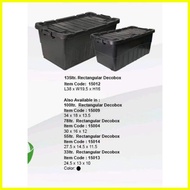 ❐ ◧ ∏ Storage box 135L & 100L capacity w/ wheels Heavy Duty️Makapal ️