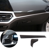 LHD Car Styling Carbon Fiber Center Dashboard Panel Passenger Side Cover Trim For BMW 3 Series G20 G