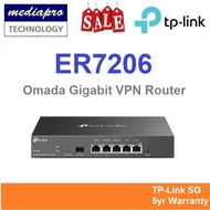 TP-LINK ER7206 Omada Gigabit VPN Router, Up to 4 WAN Ports - 5 Year Local TP-Link Warranty