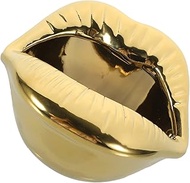 Luxshiny Lip Ashtray Desktop Lip Ceramic Ashtray Desk Lip Ceramic Ashtray Creative Ceramic Ashtray Lip Ashtray Cute Ashtray Lip Ceramic Ashtray Ornament Home Lip Ceramic Ashtray