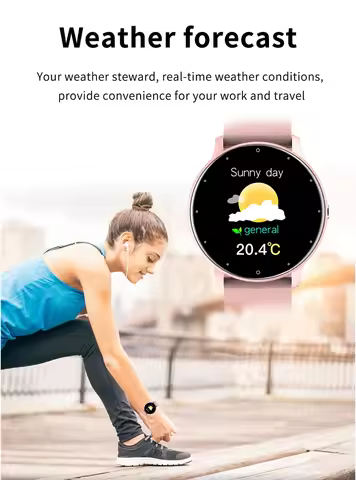 Hot ZL02 Fashional Smart Watch Women men Sport Heart Rate Blood Pressure Fitness Tracker Waterproof 