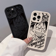 Line Pirate King Case Compatible For IPhone 13 15 7Plus 14 12 11 Pro Max 8 6 7 6S Plus X XR XS MAX SE 2020 Cartoon Couples
