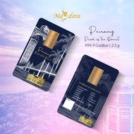 MASDORA 999.9 Gold Bullion Bar 2.50GM Collection Series ~ Penang, Pearl of the Orient (EMAS 999.9/24