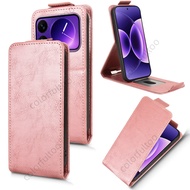 Flip Vertical Case For Xiaomi 17 Pro Max 17ProMax Mi17 Xiomi17Pro 5G 2025 Casing Retro Skin-friendly