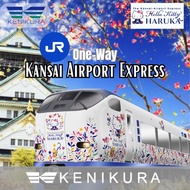 One Way Kansai Airport (KIX) Express HARUKA HELLO KITTY Ticket to Tennoji / Osaka / Shin-Osaka / Kyoto / Nara / Kobe Tiket JR Kereta Train Jepang