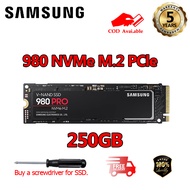 【จัดส่งในพื้นที่】SAMSUNG 980 PRO M.2 NVME SSD 500GB 1TB 2TB 250GB PCIe 2280 For Notebook PC รับประกั