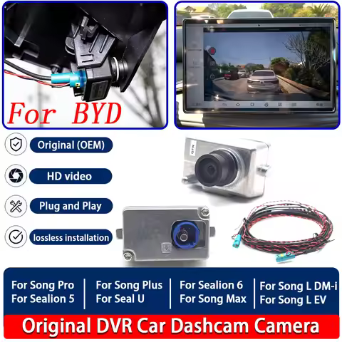 Original Factory Accessory ADAS Dash Cam DVR Vehicle Recorder Camera For BYD Seal U Song Pro Max Son