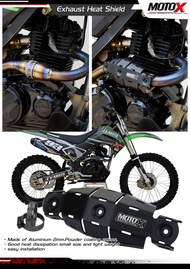 กันร้อนคอท่อMoto-X สำหรับรถรุ่น KLX125-140-150