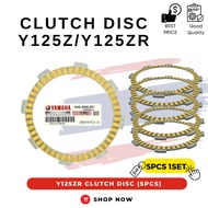 CLUTCH DISC SET Y125 Y125Z Y125ZR YAMAHA EX5 DREAM SAMA BOLEH GUNA WHITE YB5L YTZ5 YTZ5S RKM DID
