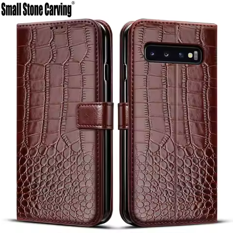 Flip Magnetic Case For Samsung Galaxy S10 S10+ Phone case For Samsung S10 Plus S10e SamsungS10 Galax