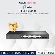 TP-Link TL-SG3428 | JetStream 24-Port Gigabit L2+ Managed Switch with 4 SFP Slots