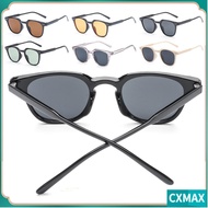 CVMAX Oversized Sunglasses Eyewear Black Retro Vintage