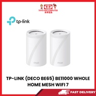 TP-LINK (DECO BE65) BE11000 WHOLE HOME MESH WIFI 7
