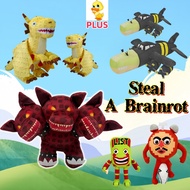 PLUS✨in Stock✨Roblox Steal A Brainrot Teddy Bear Doll New Steal A Brainrot Bombardiro Crocodilo Plus