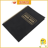 SIXIS 3 Years Monthly Planner, Yearly Goals 2026-2028 Calendar Book, Premium A4/A5 Annual Summary Sm