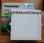 NEW Panasonic Downlight LED 18W 18 Watt Inbow Putih Segi empat NNP746673031