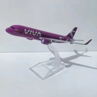 FZAlloy Metal 1/400 Scale Plane Aircraft Viva Air Colombia Airbus A320 Airplane Model Diecast 16cm C