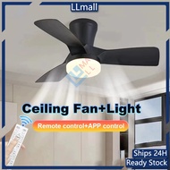 Ceiling Fan With Light Fan Light Ceiling Fan Light Invisible Fan Light AC Motor 5 Blades Ceiling Sil