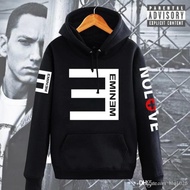 Hoodie Jacket Sweater Distro RAP GOD Eminem NO Love Rapper music hip hop music plain custom indonesi