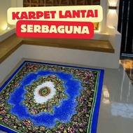 Modern aesthetic jumbo floor carpet with living room motif 2x2.5 m