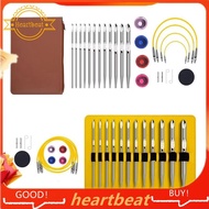 [Hot-Sale] Tunisian Crochet Hook Set with Cable Aluminium Interchangeable Crochet Hook Set Crochet H