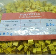 (5pcs ) kapasitor MKM 270n / 274 / 274J / 274K / 100v