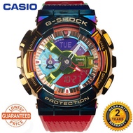 Casio Watch man volcano thunder rainbow ring metal case gm-110b-1a / rb-2 metal steel rainbow ring w