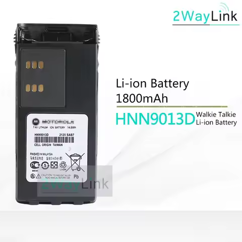 Dmr Ham Radio HN9013D Walkie Talkie Li-ion Battery Compatible with GP340 GP380 GP680 HT1250 HT750 GP