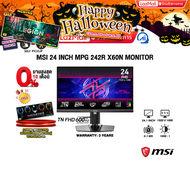 [ผ่อน 0% 10 ด.]MSI 24 INCH MPG 242R X60N MONITOR (TN FHD 600Hz)/ประกัน 3 Years