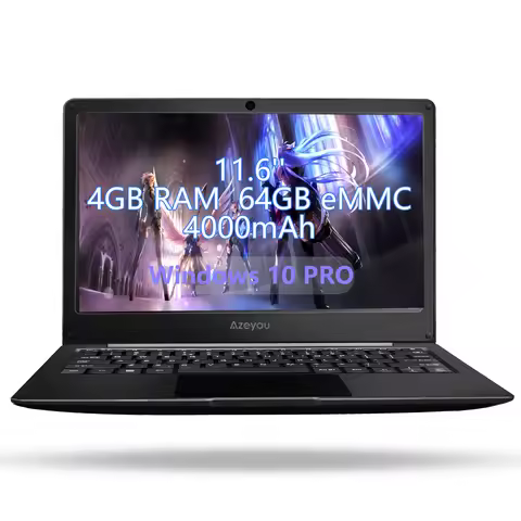 11.6inch Laptop N4000Cpu 64Gb Ddr4+64Gb Emmc Supports Ssd Expansion of 512Gb, Supports Bluetooth, Wi