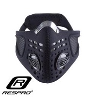 台中皇欣!!正英國 英國 RESPRO SPORTSTA 運動款高透氣防護口罩( 黑色 )