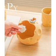 [48H Shipping] Ceramic key storage ornament in cream style for entryway, living room, TV cabinet, de