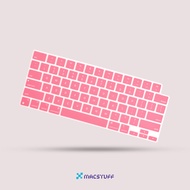 Macbook Cover Keyboard Protector Red Wine Macbook Pro 14 & 16, Air 13 M2, Air 15 M2