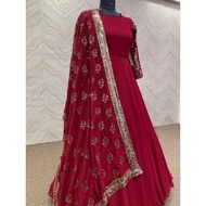 Designer Georgette gown