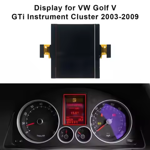 Instrument Cluster LCD Display Screen for VW Passat 3C Jetta Golf V GTi 1K Touran 1T Skoda Octavia 2