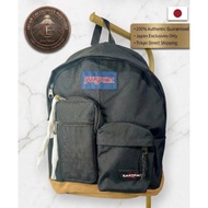 [Japan Exclusive]JANSPORT x EASTPAK x BEAMS 50th Hybrid Pack Black Backpack [Authentic Japan]